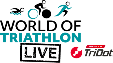 Logo of Triathlon Insight featuring a swimmer, cyclist, and runner, promoting triathlon events and community support.